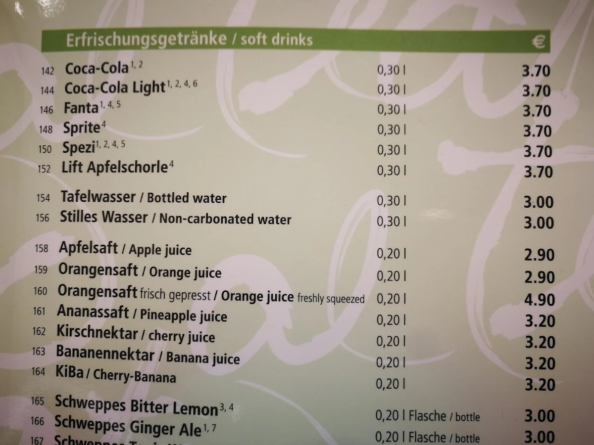 Speisekarte photo 1