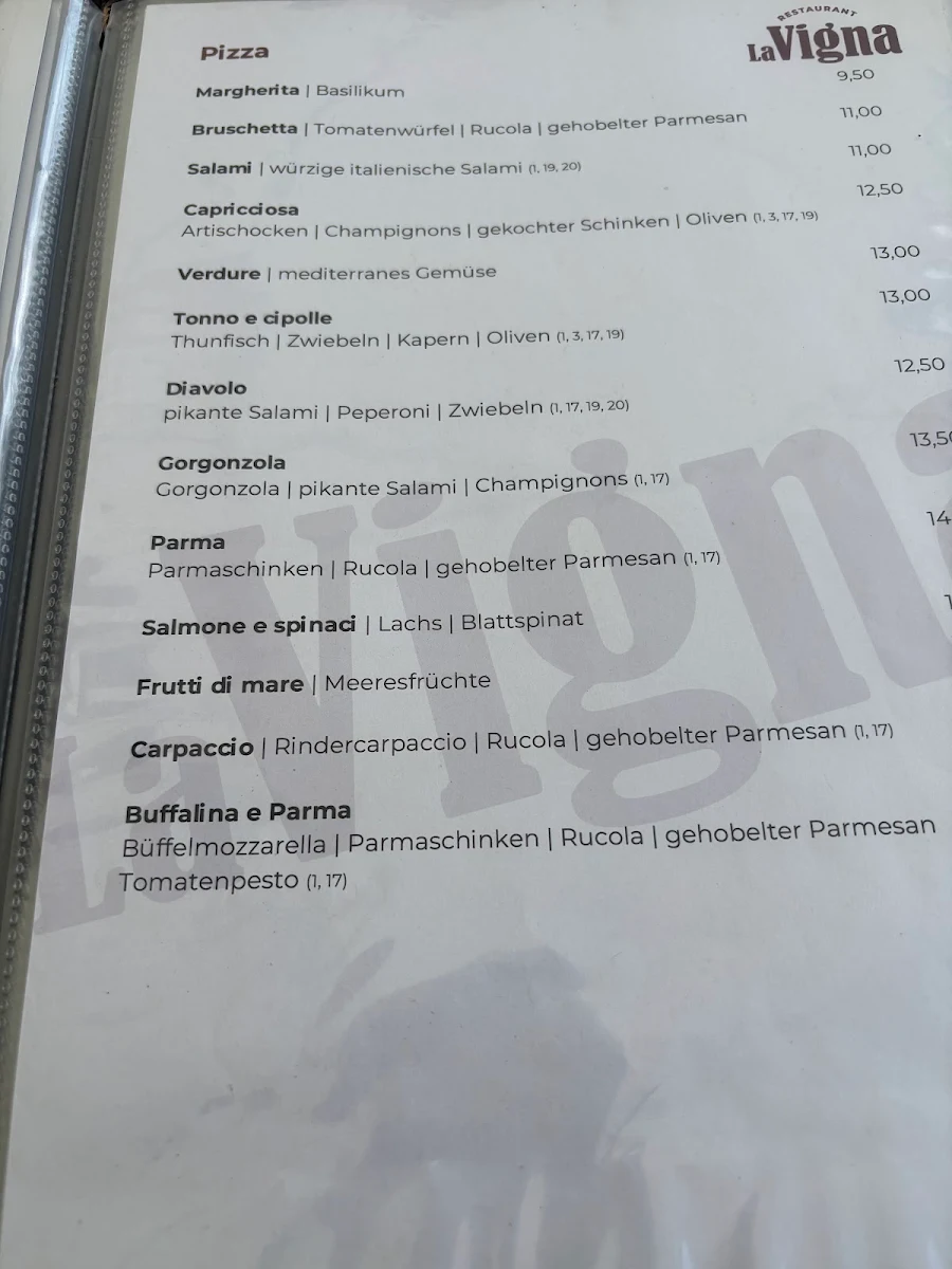 Speisekarte photo 3