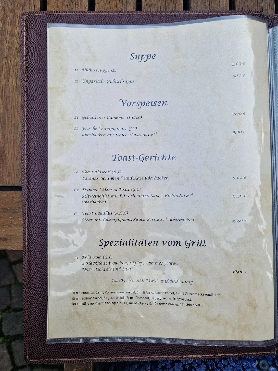 Speisekarte photo 1