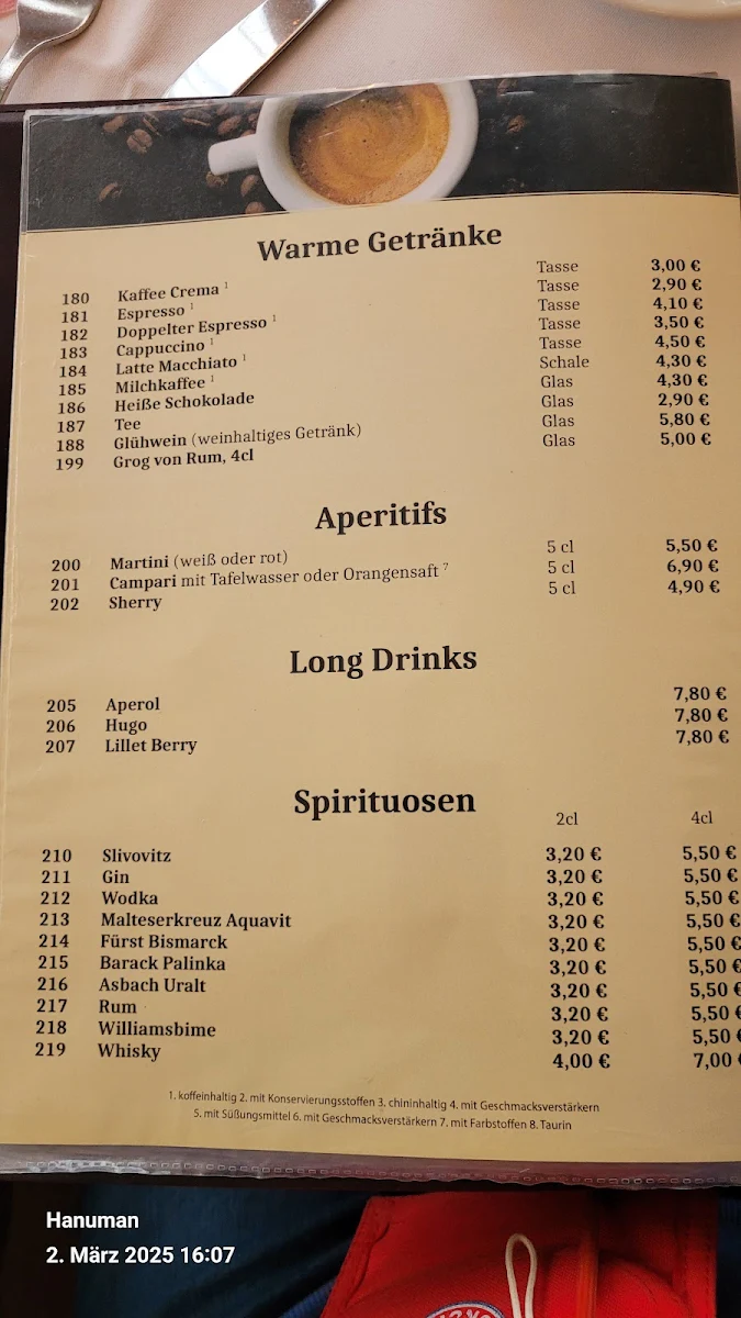 Speisekarte photo 5