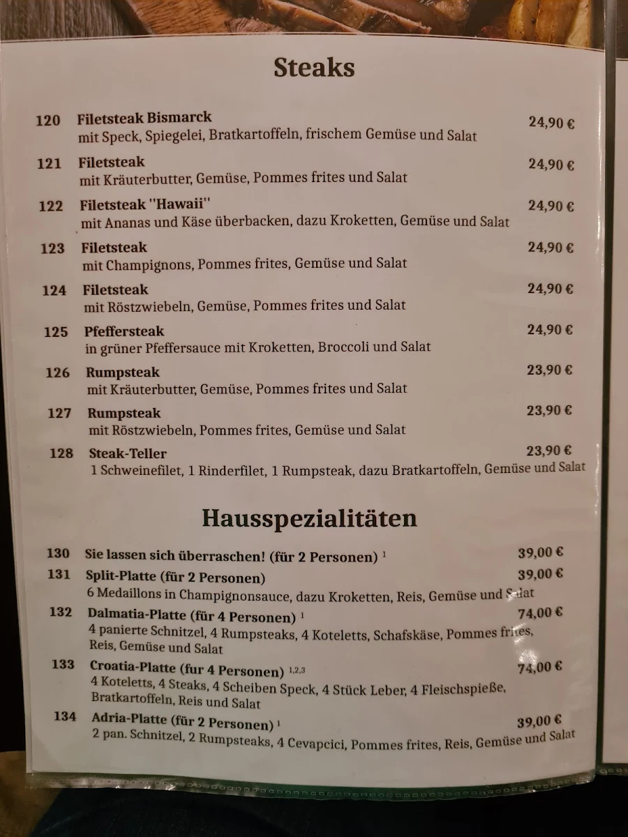 Speisekarte photo 9