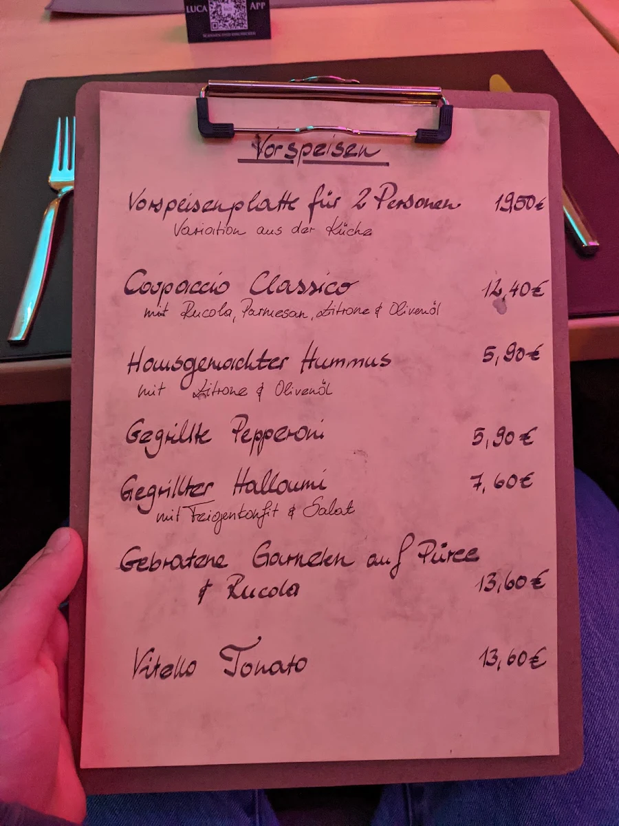 Speisekarte photo 2