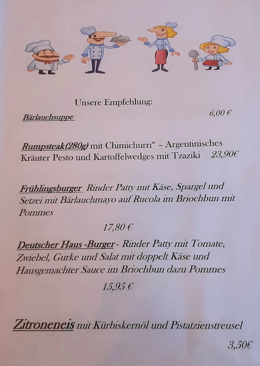 Speisekarte photo 1