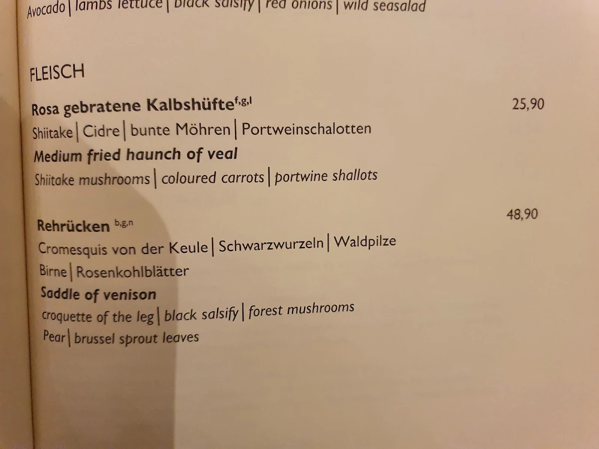 Speisekarte photo 1