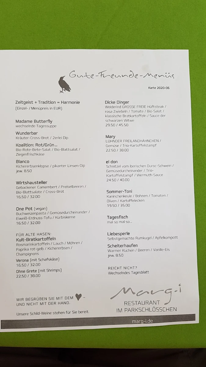 Speisekarte photo 1