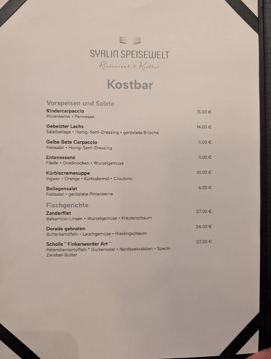 Speisekarte photo 4