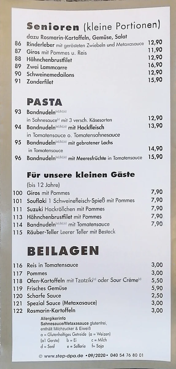 Speisekarte photo 9