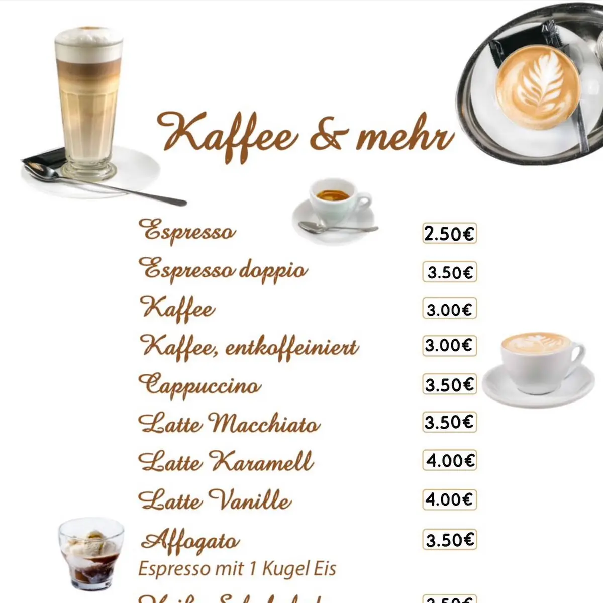 Speisekarte photo 1
