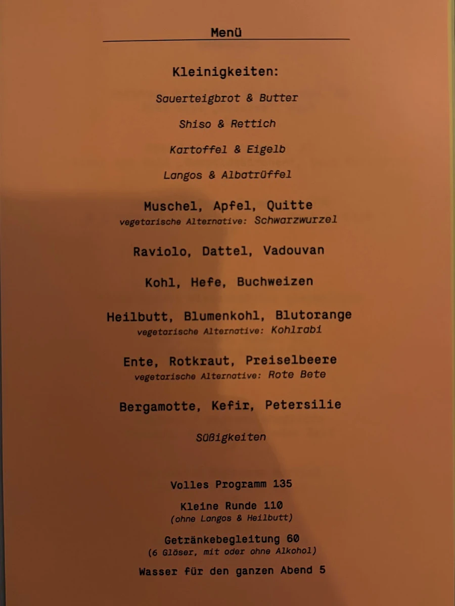 Speisekarte photo 2