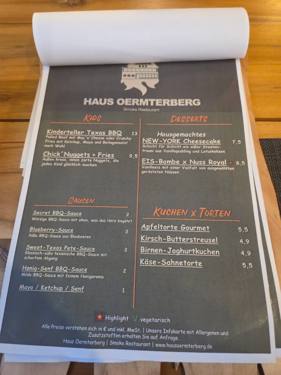 Speisekarte photo 4