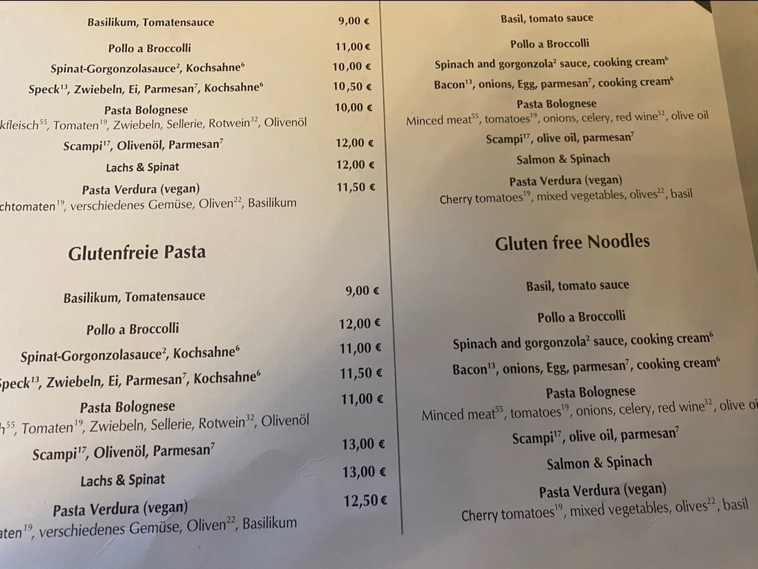 Speisekarte photo 6