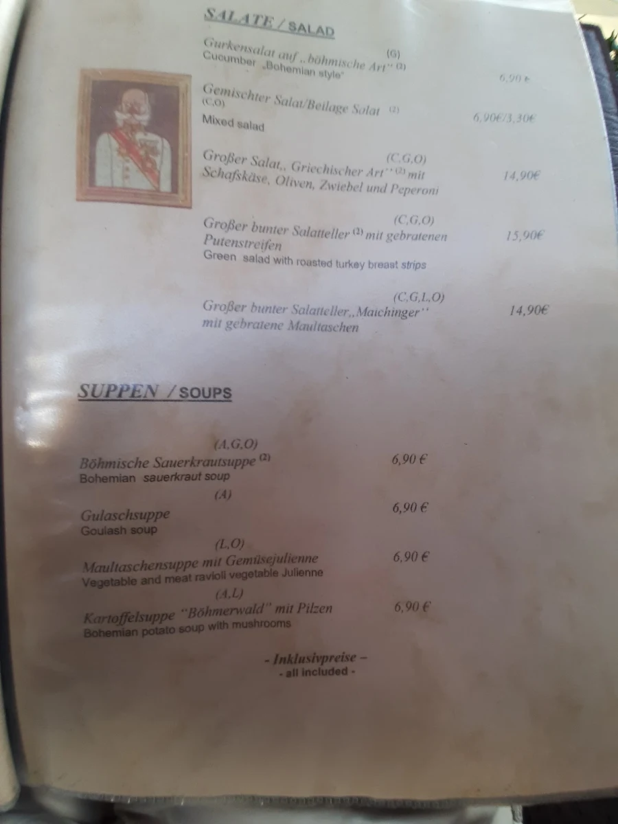 Speisekarte photo 4
