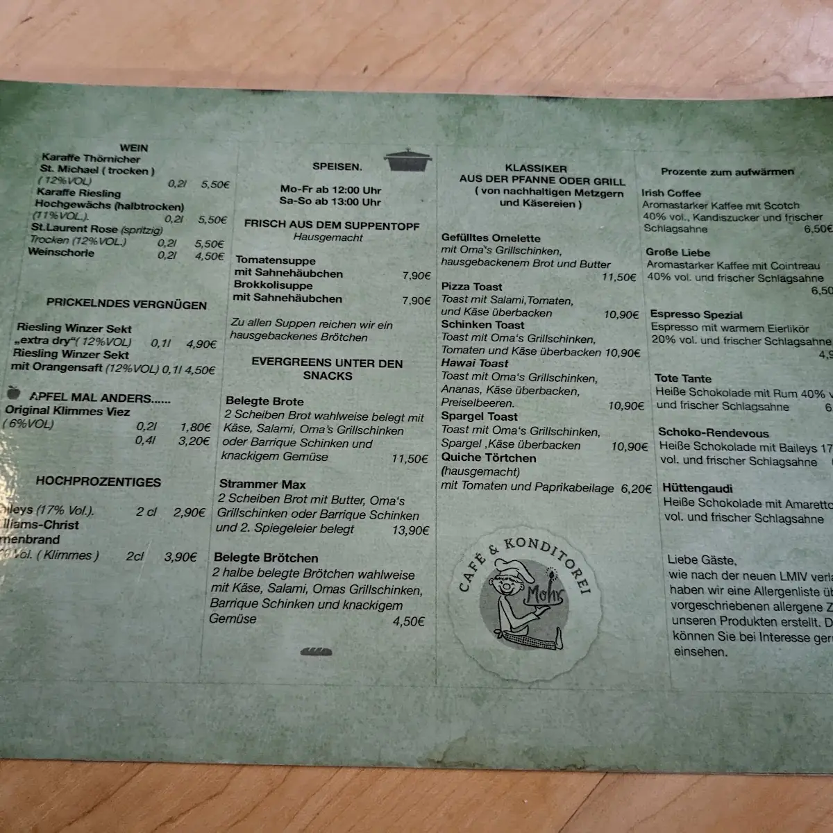Speisekarte photo 7