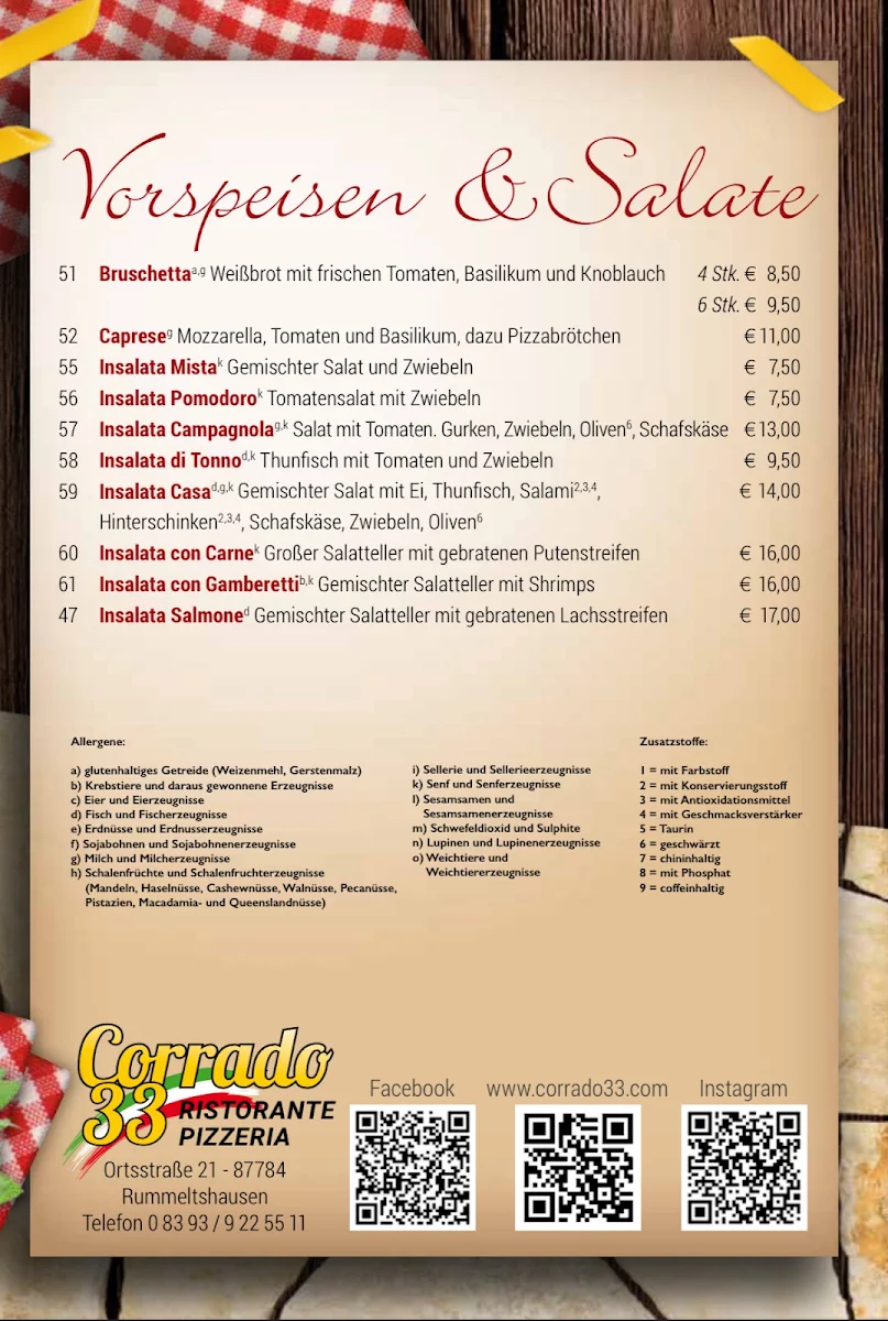 Speisekarte photo 1