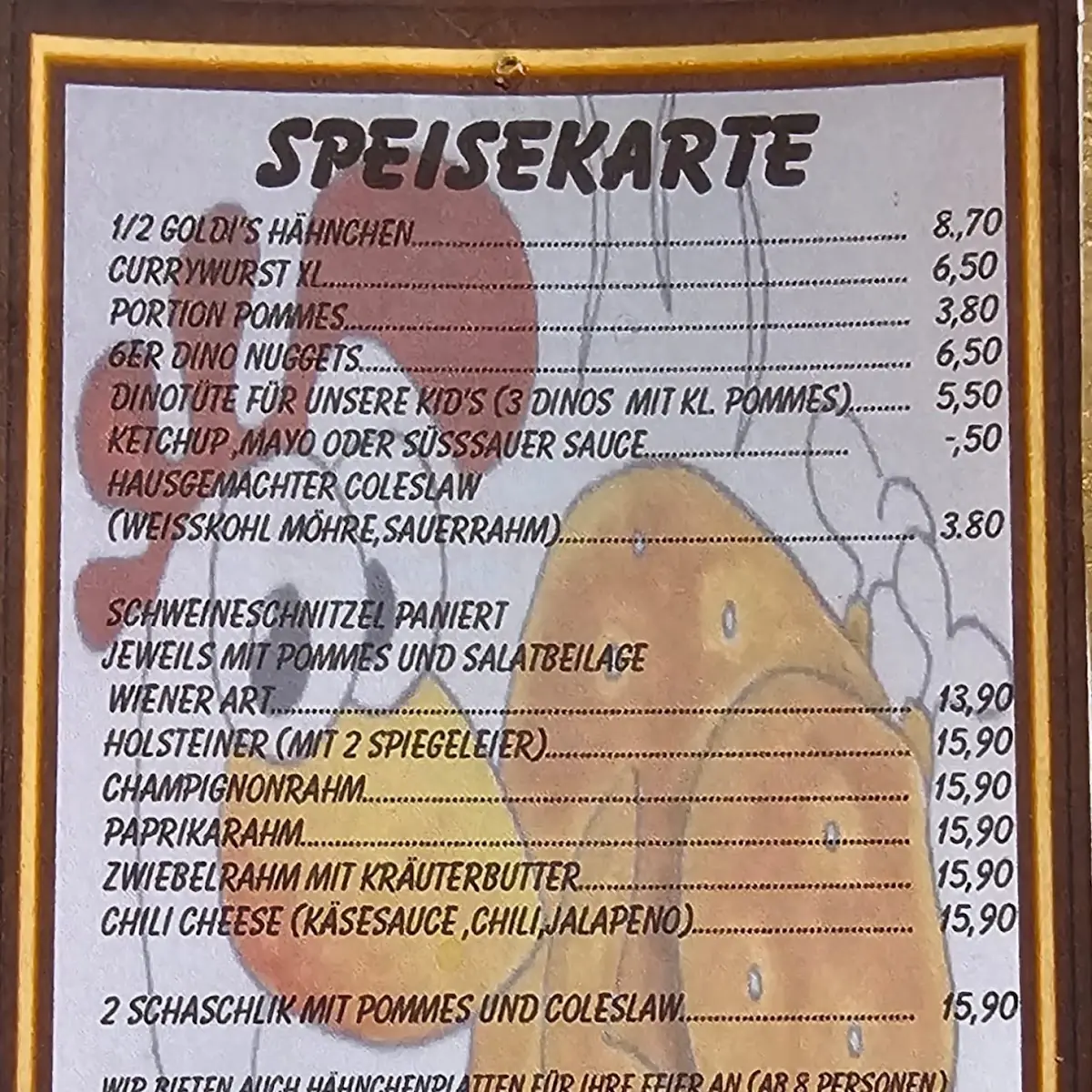 Speisekarte photo 2