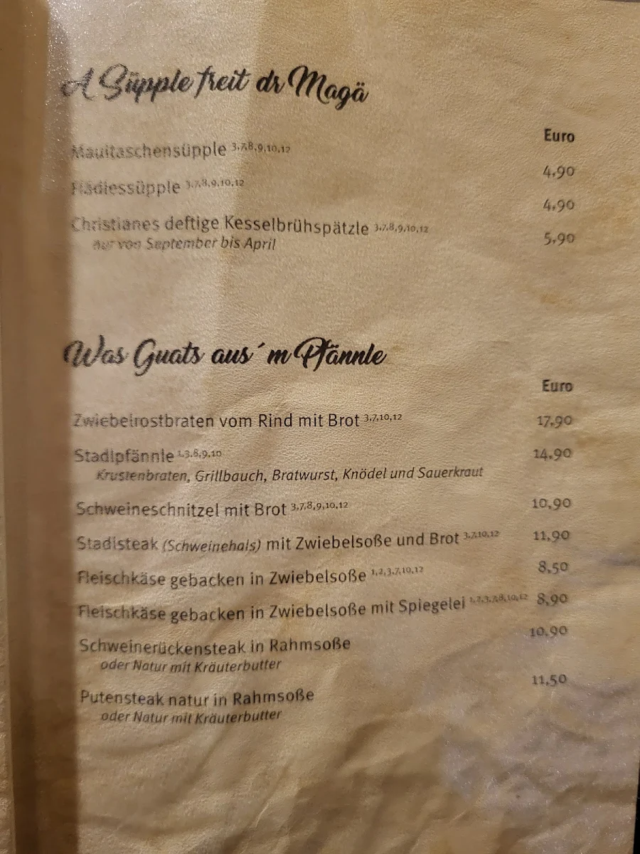Speisekarte photo 3