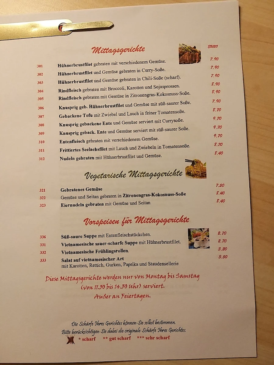 Speisekarte photo 2