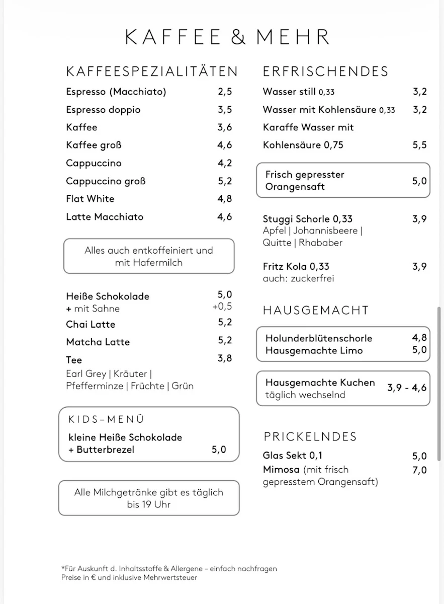 Speisekarte photo 3