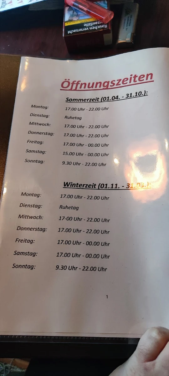 Speisekarte photo 1
