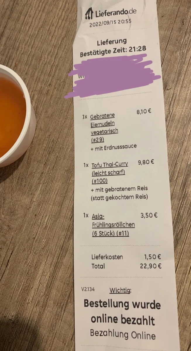 Speisekarte photo 5