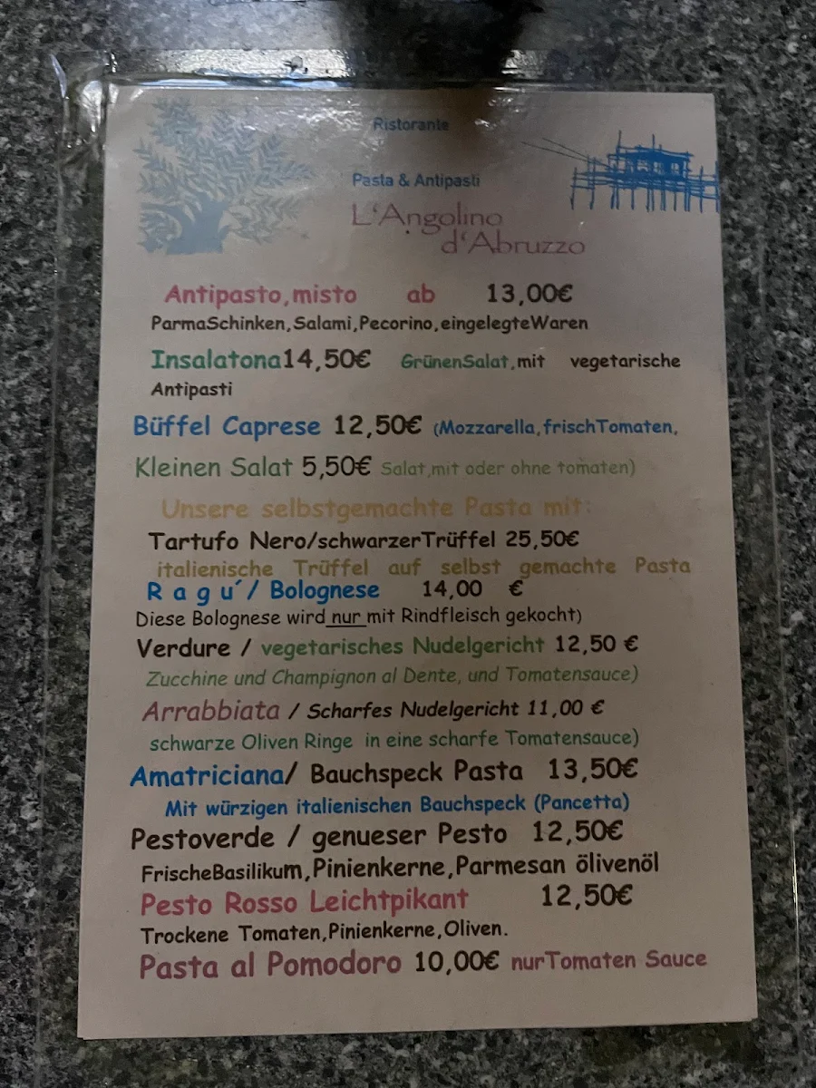 Speisekarte photo 2