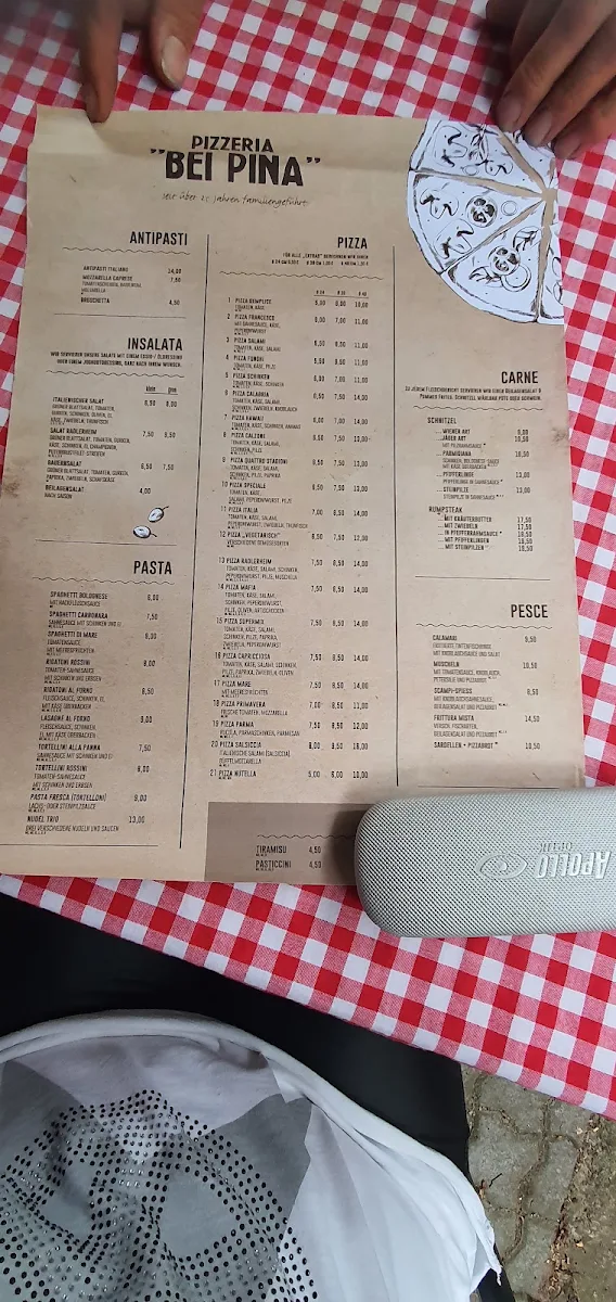 Speisekarte, Franci's