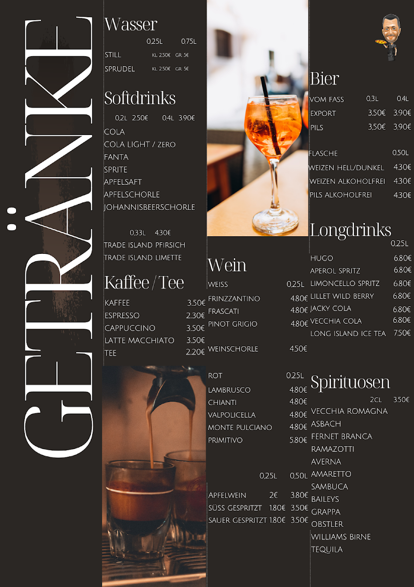 Speisekarte, Franci's