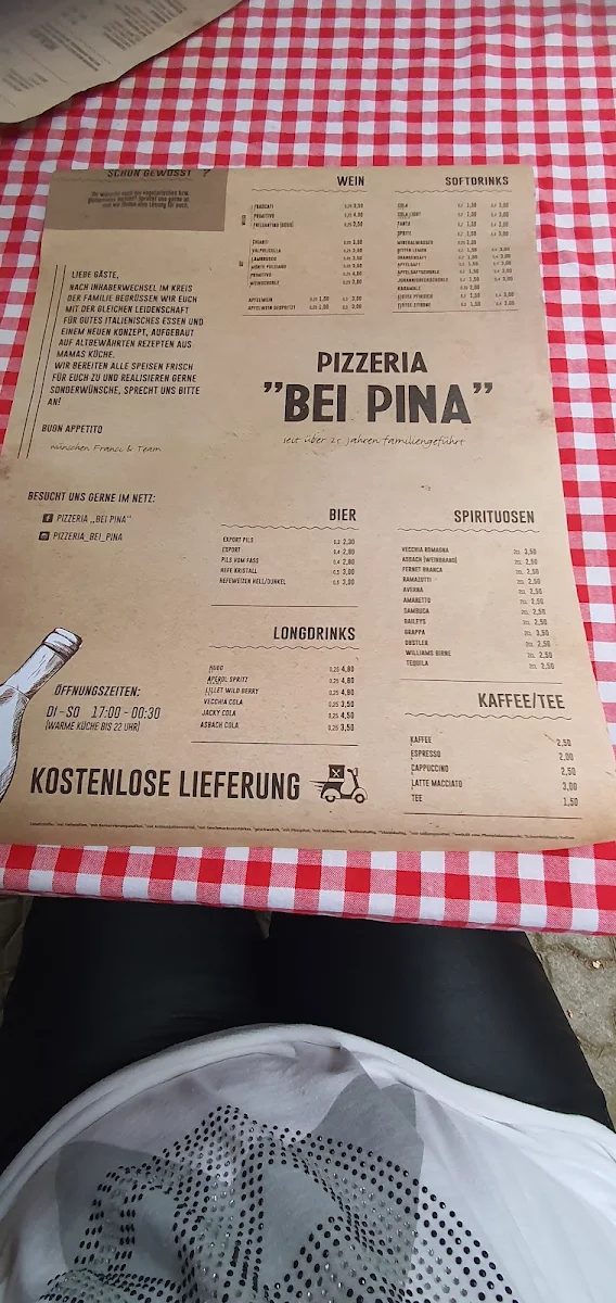 Speisekarte, Franci's