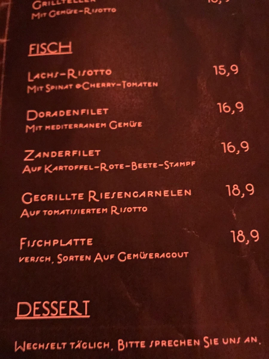 Speisekarte photo 5