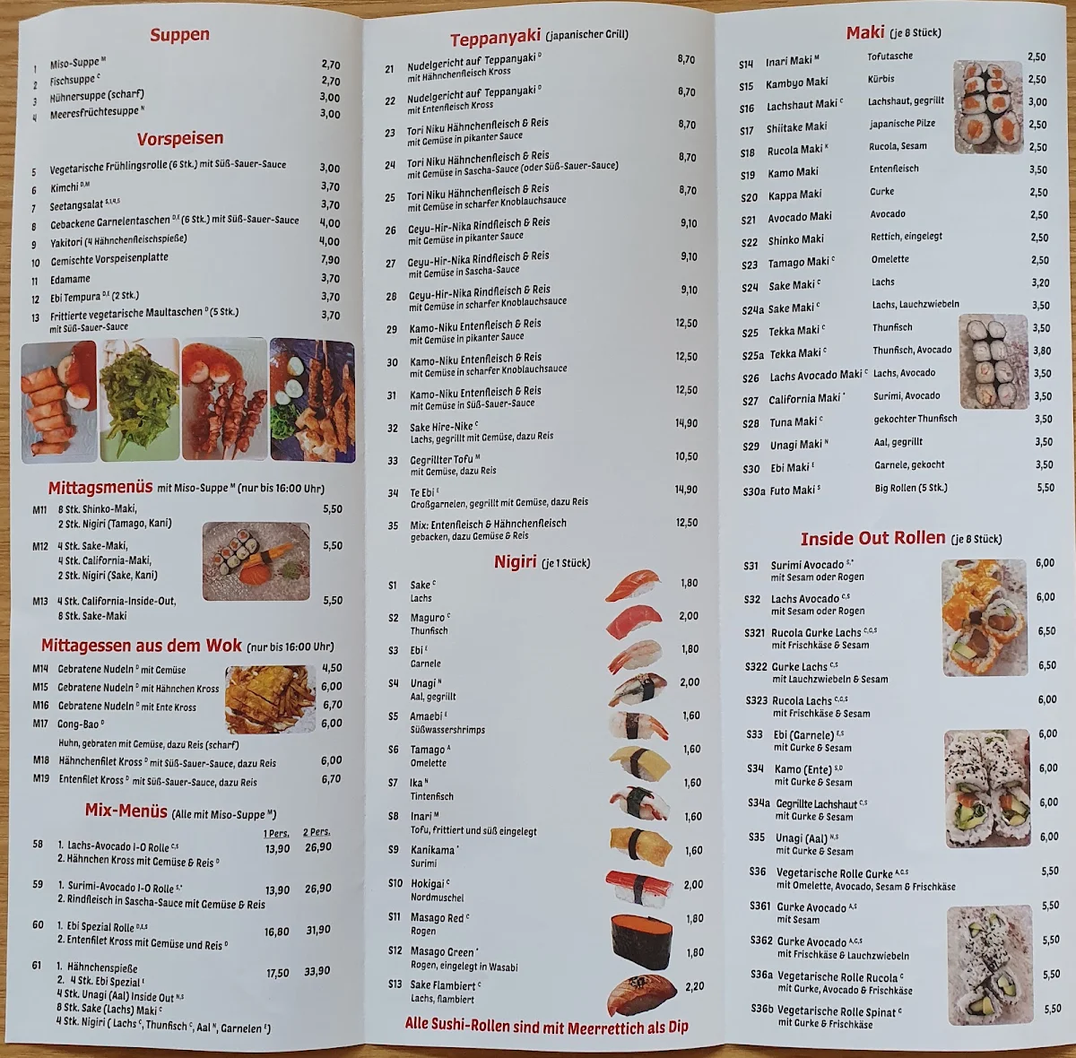 Speisekarte photo 3