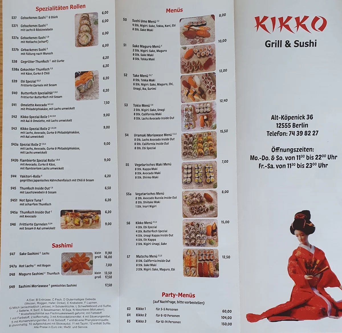 Speisekarte photo 8