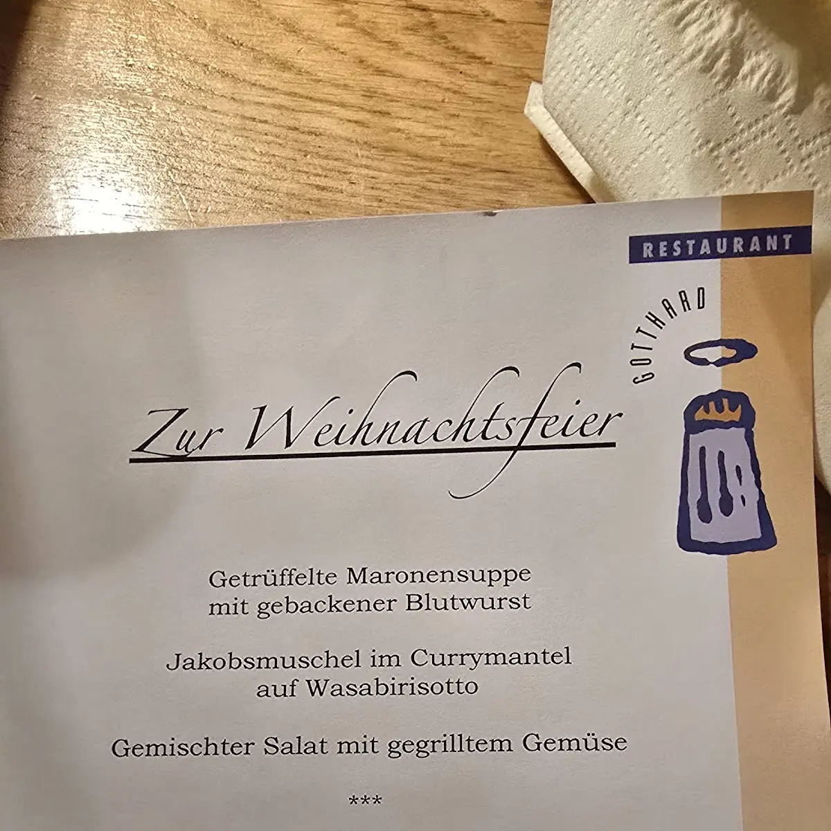 Speisekarte photo 2