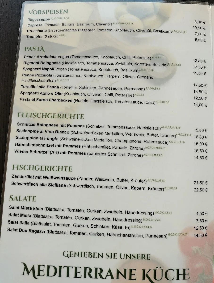 Speisekarte photo 2