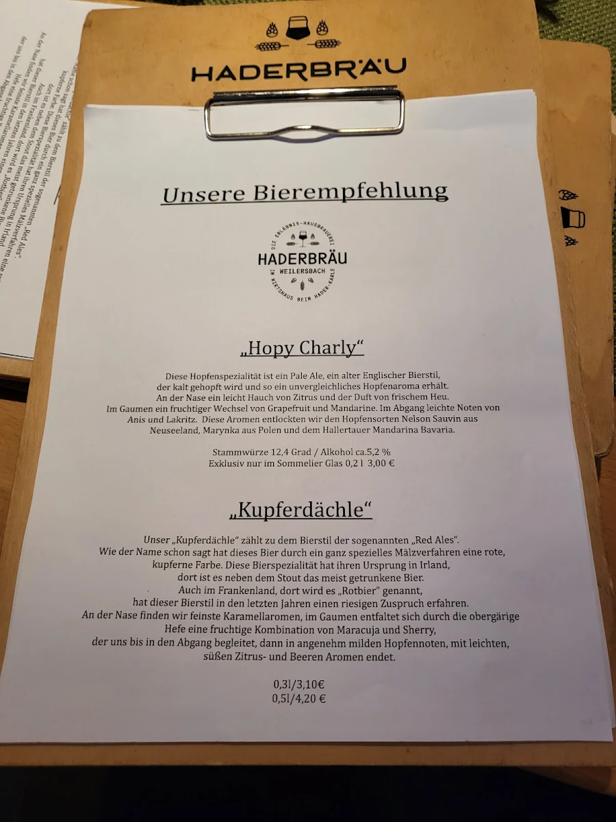 Speisekarte photo 1
