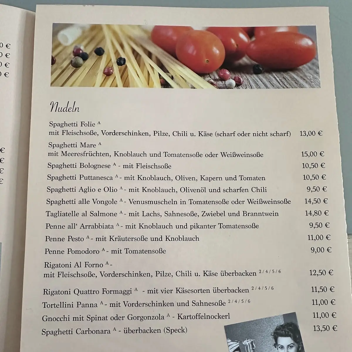 Speisekarte photo 10