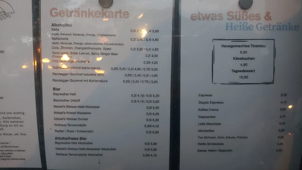 Speisekarte photo 5