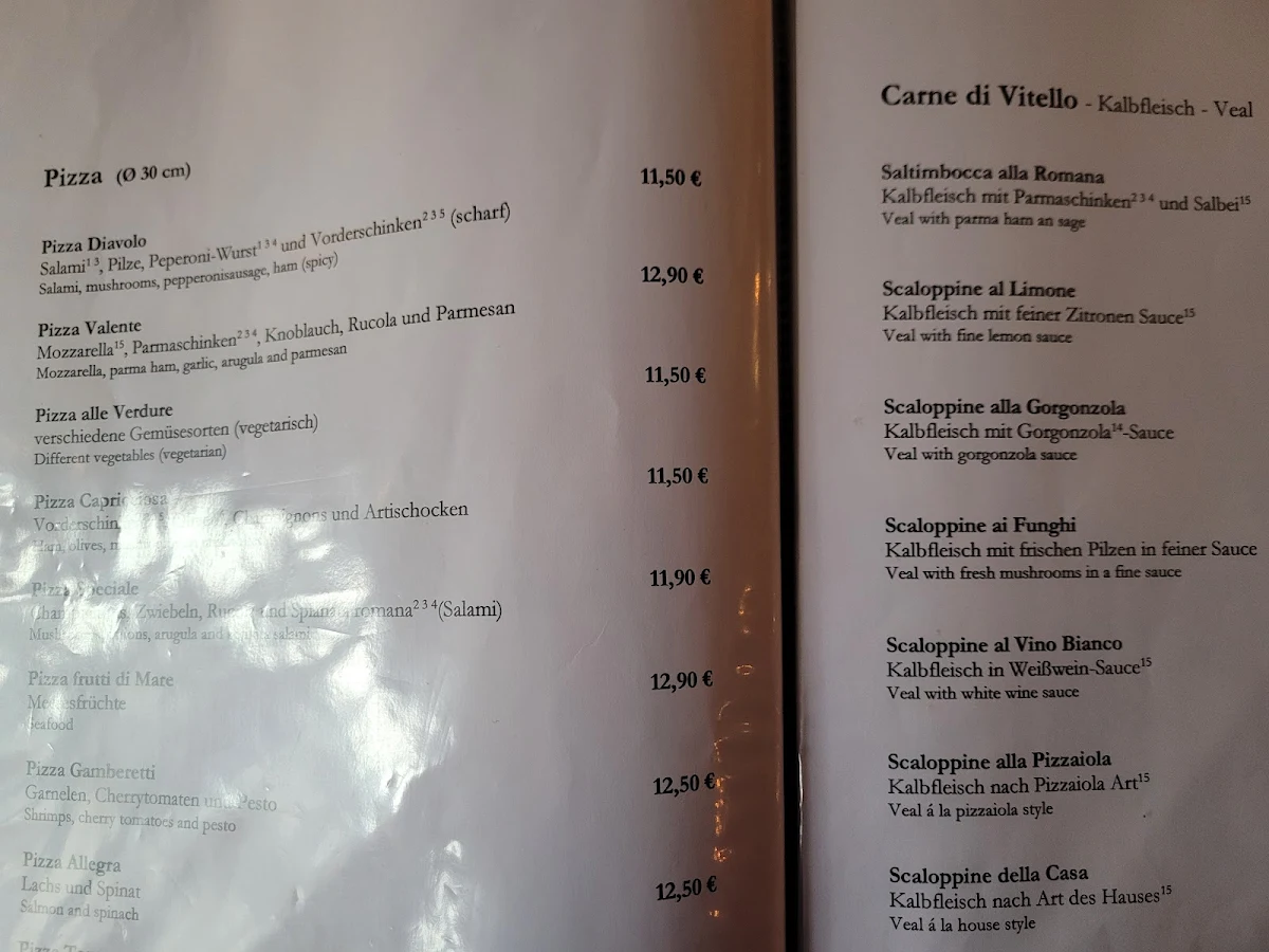 Speisekarte photo 1