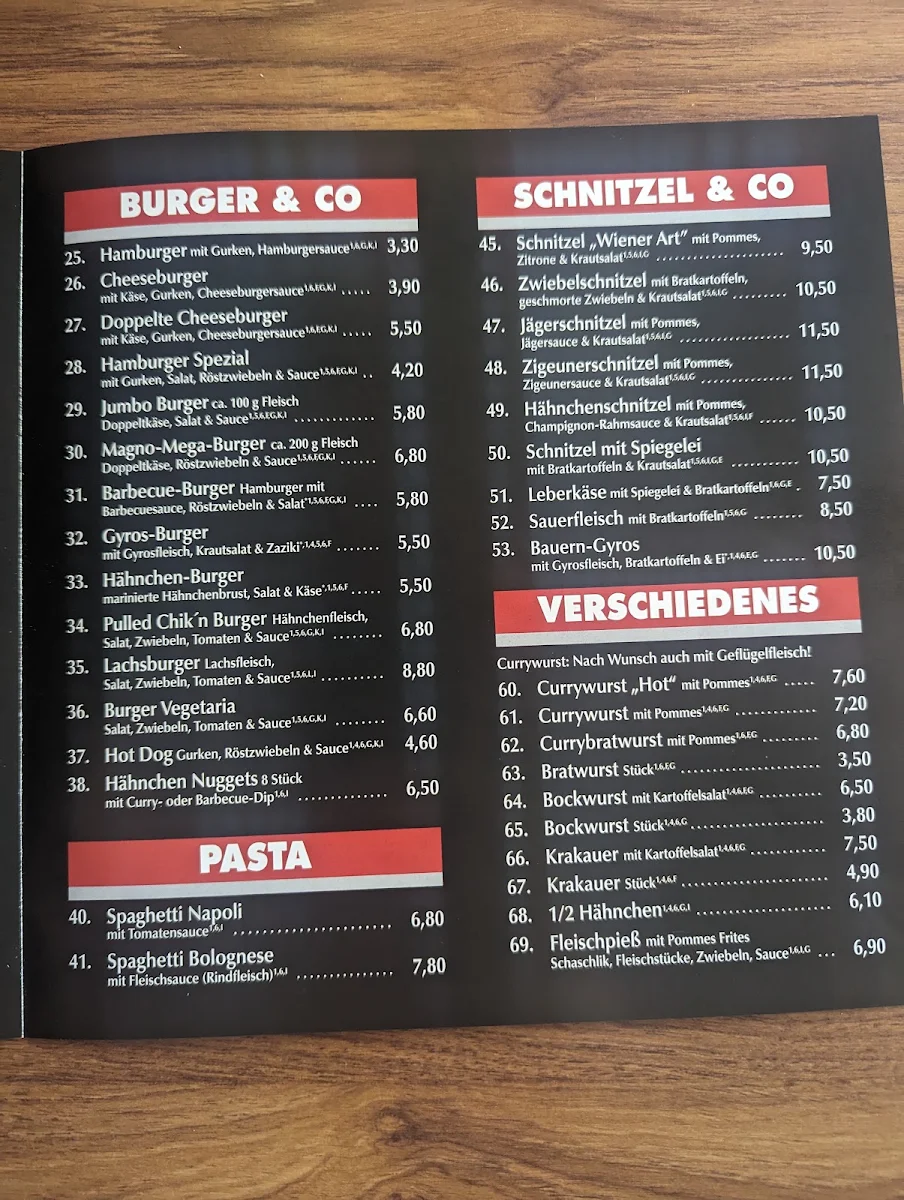 Speisekarte photo 1