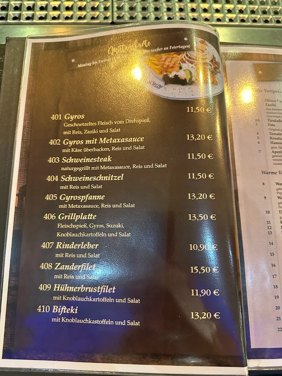 Speisekarte photo 3