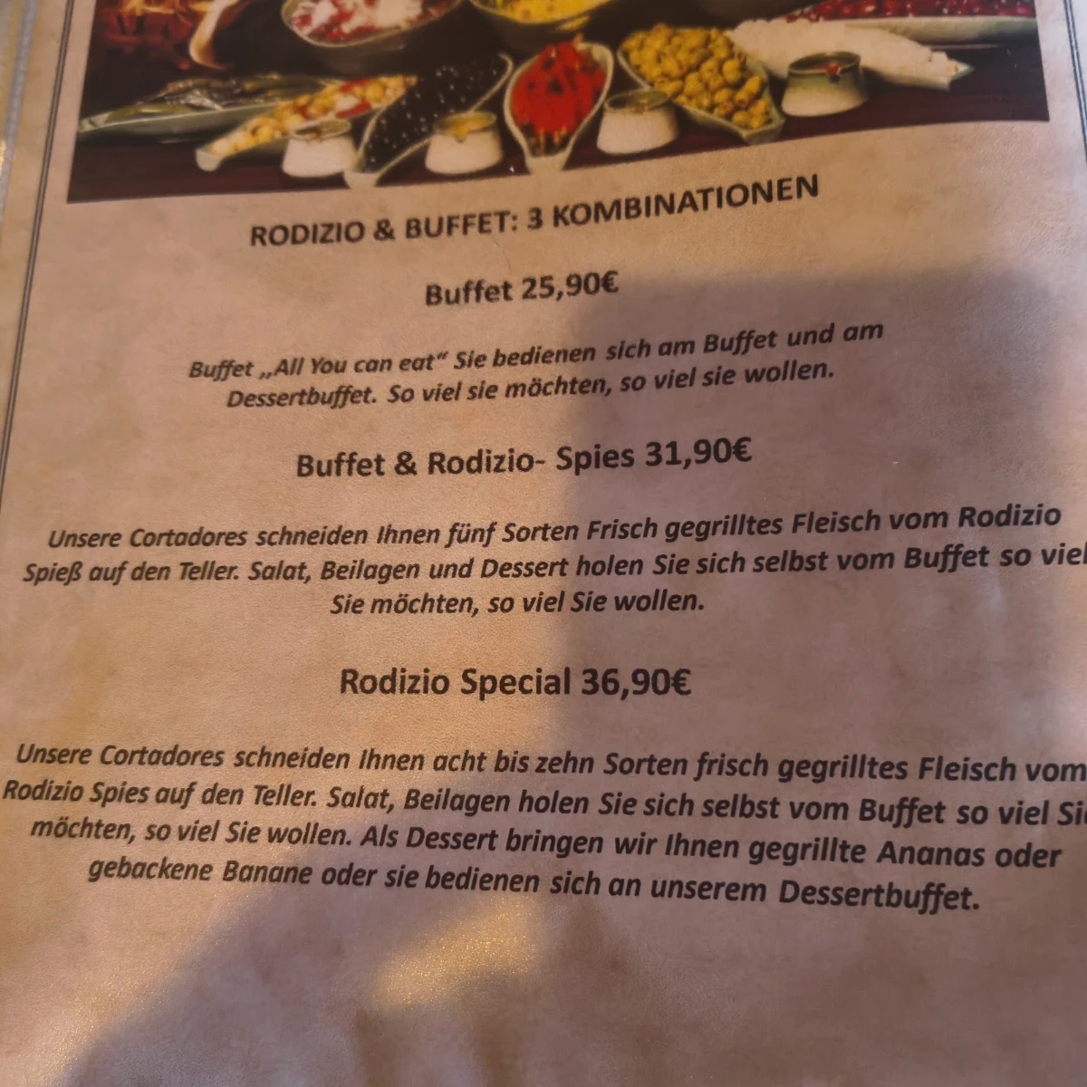 Speisekarte photo 1
