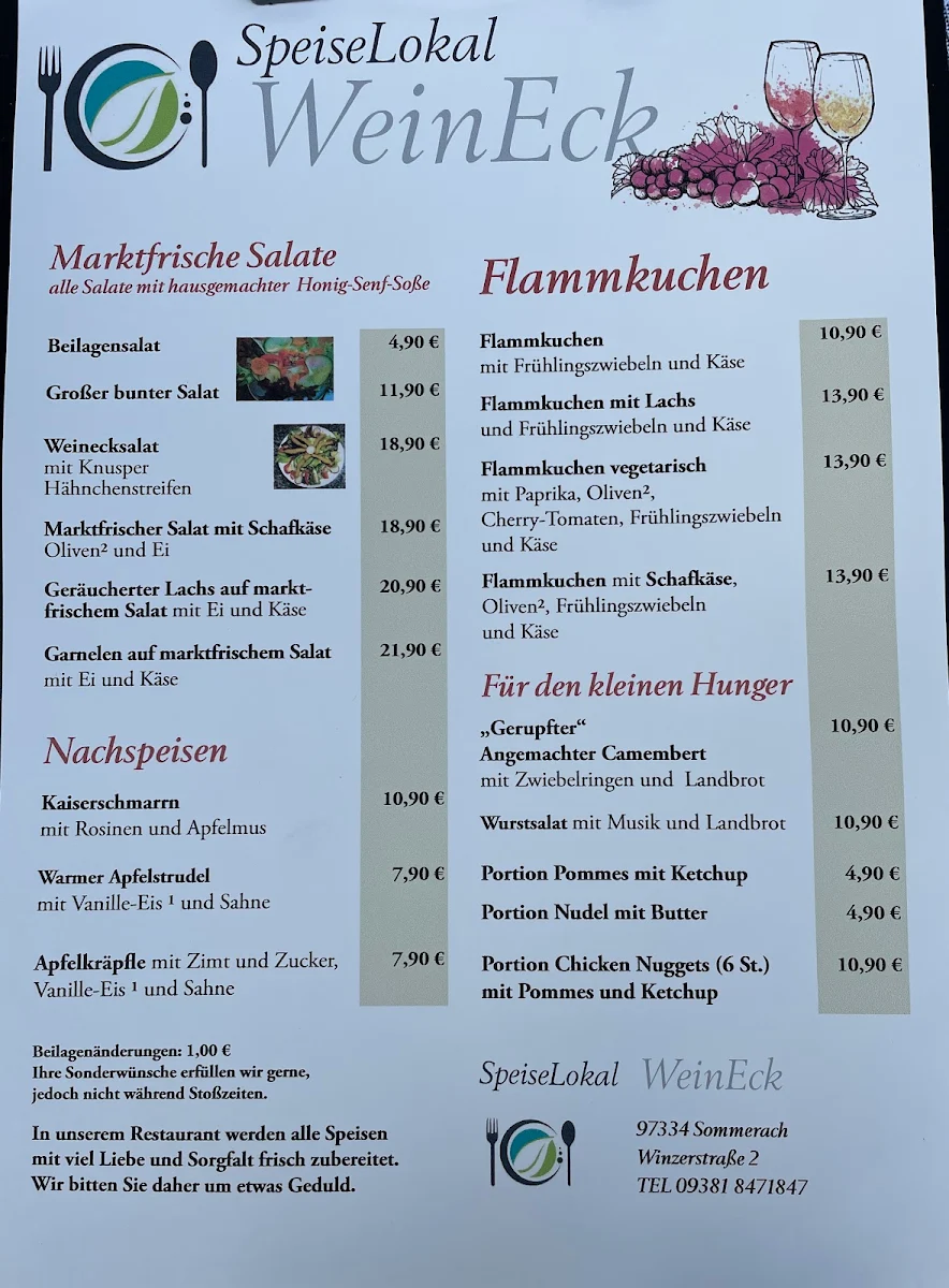 Speisekarte photo 1