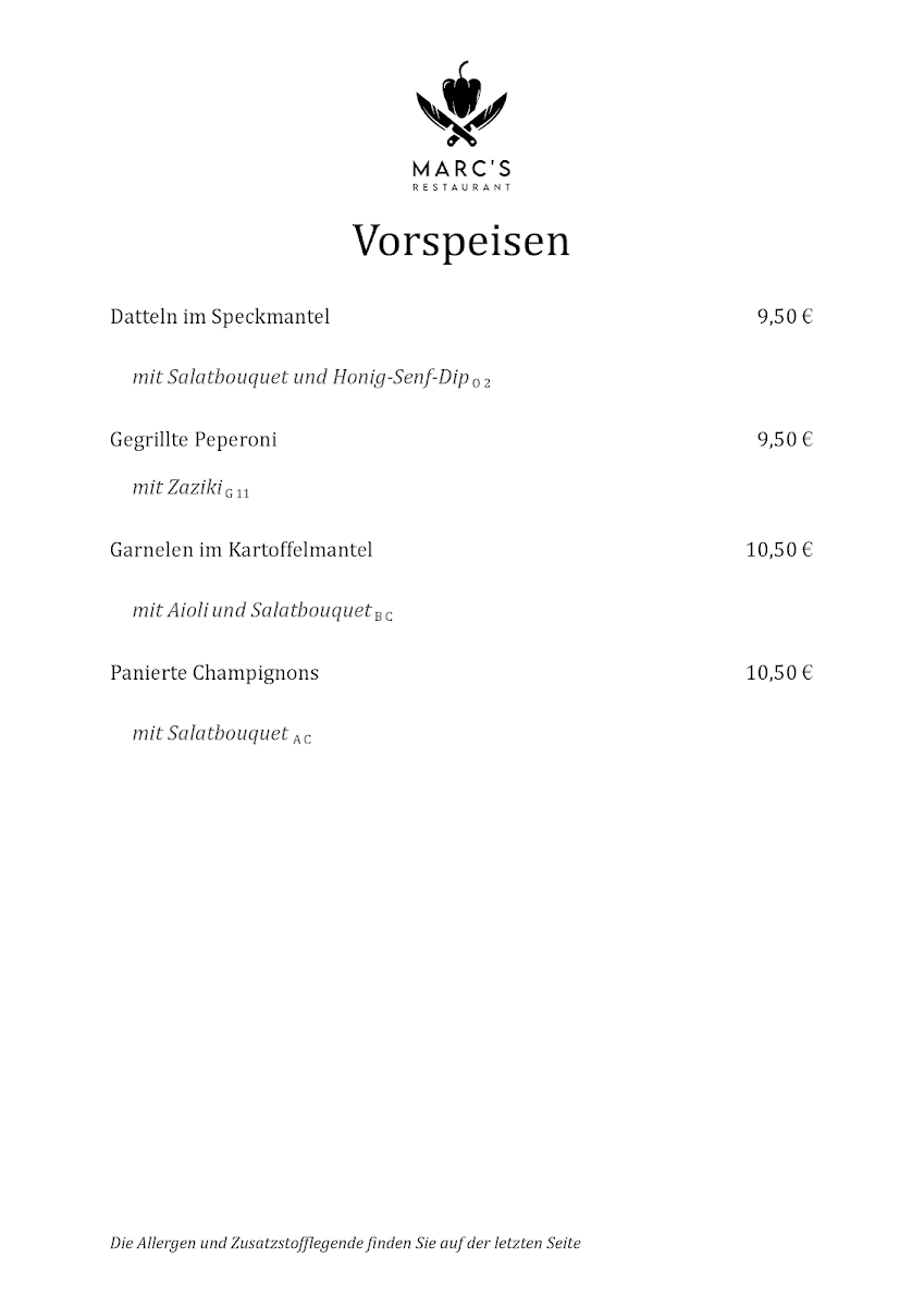 Speisekarte photo 8