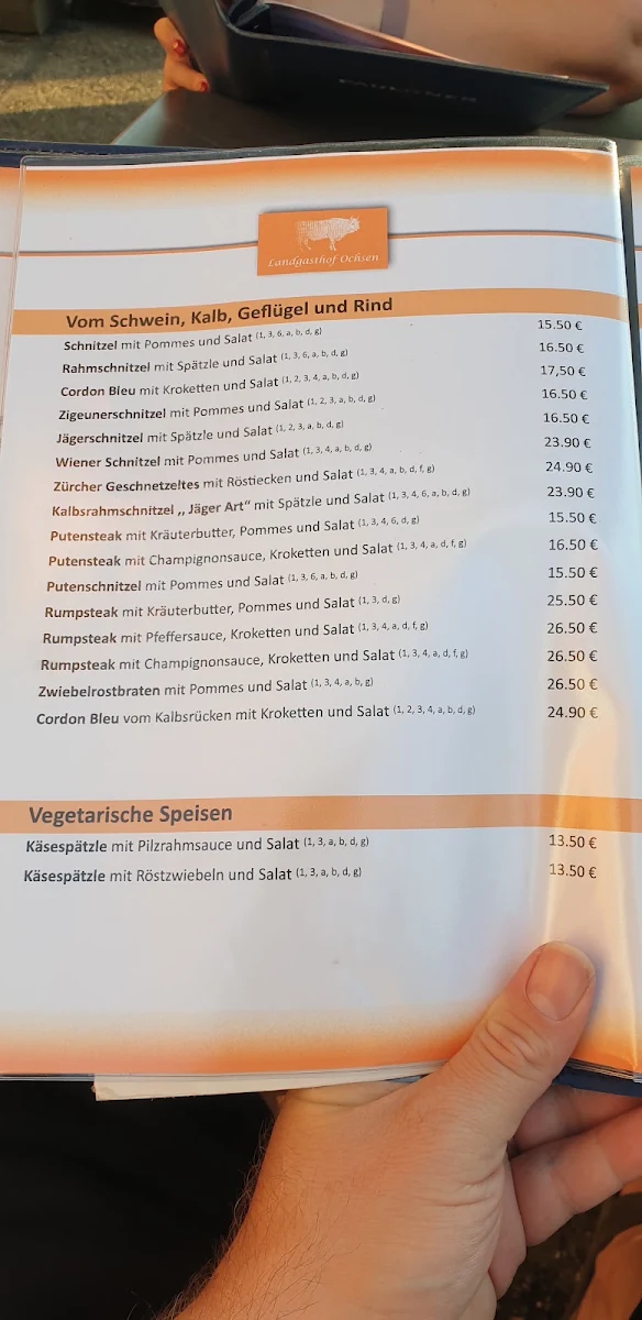 Speisekarte photo 5