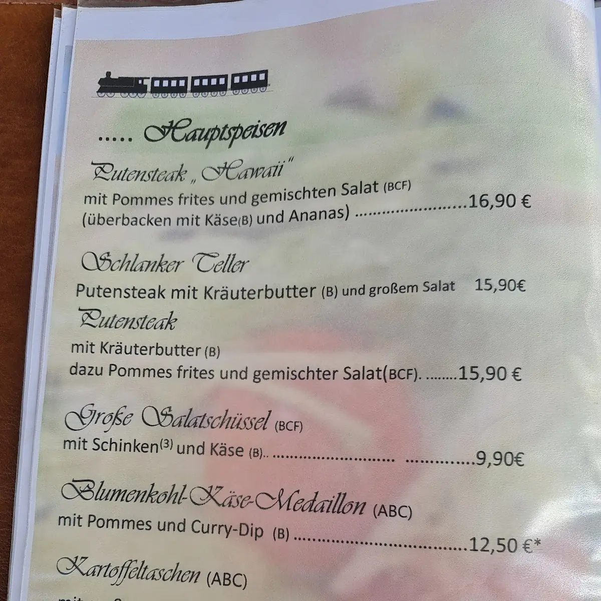 Speisekarte photo 3