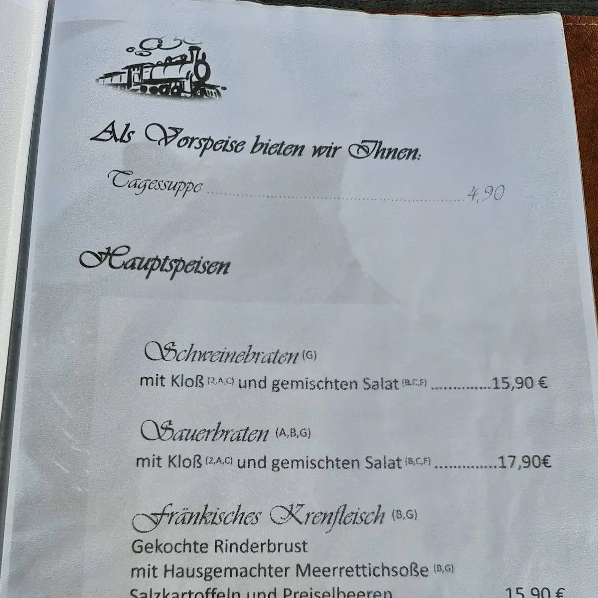 Speisekarte photo 6