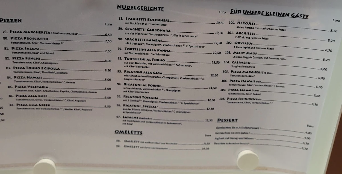 Speisekarte photo 4