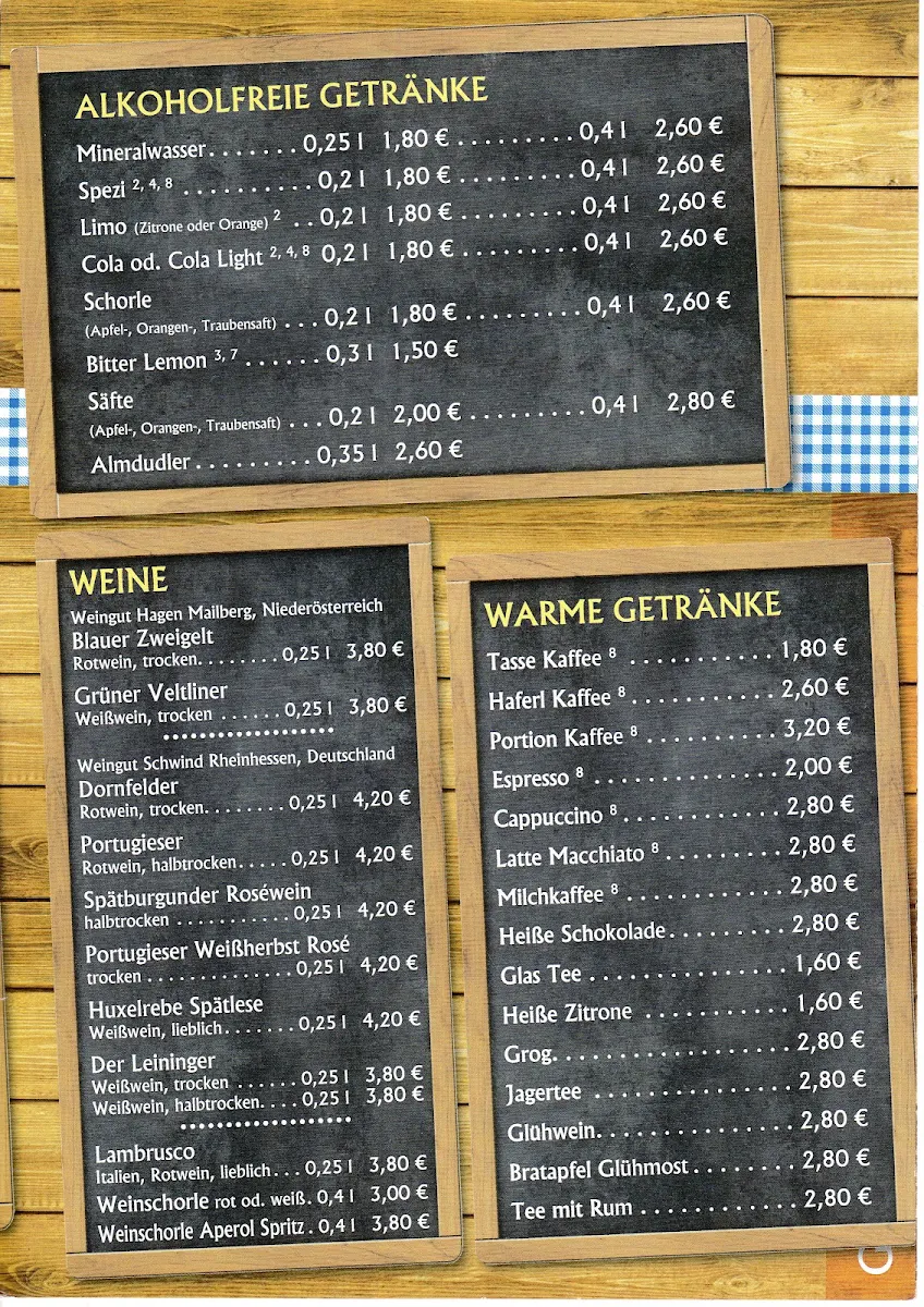Speisekarte photo 3