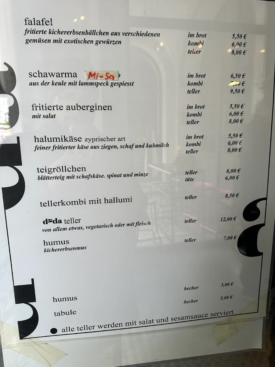 Speisekarte photo 2