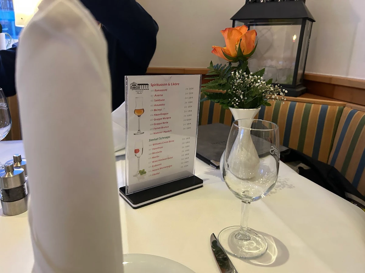 Speisekarte, Restaurant Sterkel