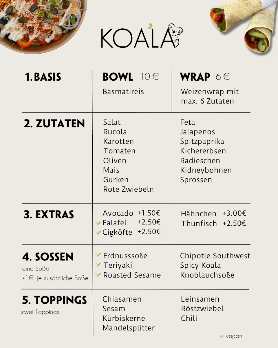 Speisekarte photo 2